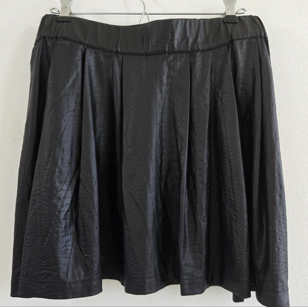 Aqua Elegant Black Women's Skirt Size M